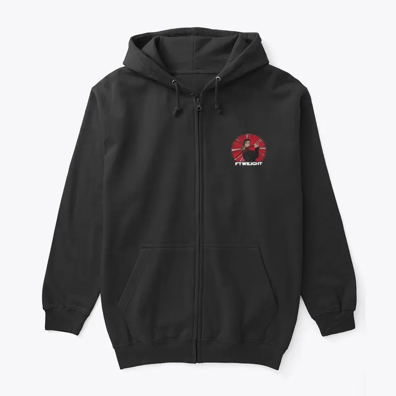 Zip Up Ft Logo Hoody